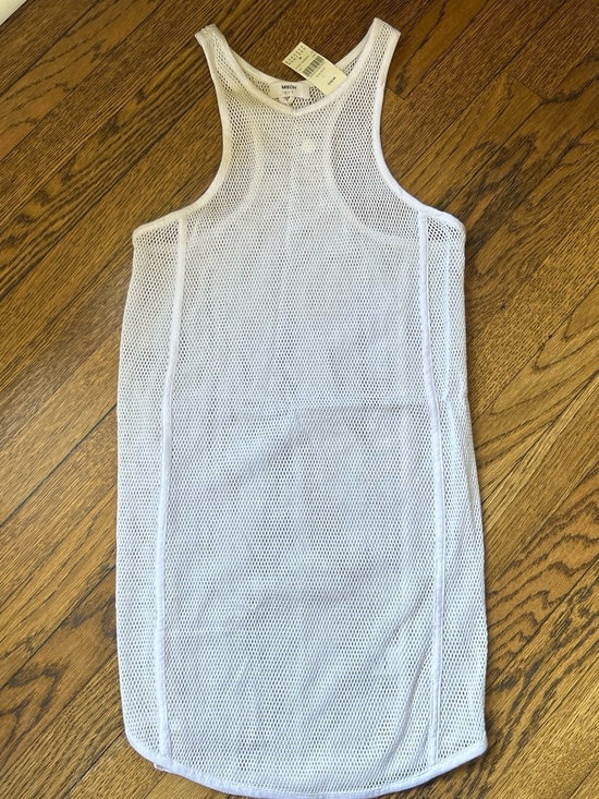 Mikoh Other - NWT Mikoh White Mesh Racerback Tank Dress